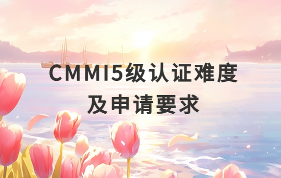CMMI5級認證難度及申請要求