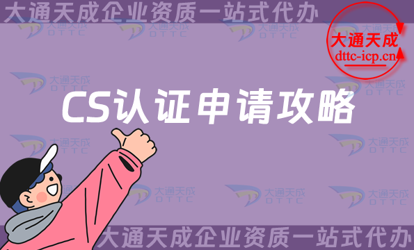 25年CS認(rèn)證申請(qǐng)攻略(信息系統(tǒng)建設(shè)和服務(wù)能力評(píng)估)